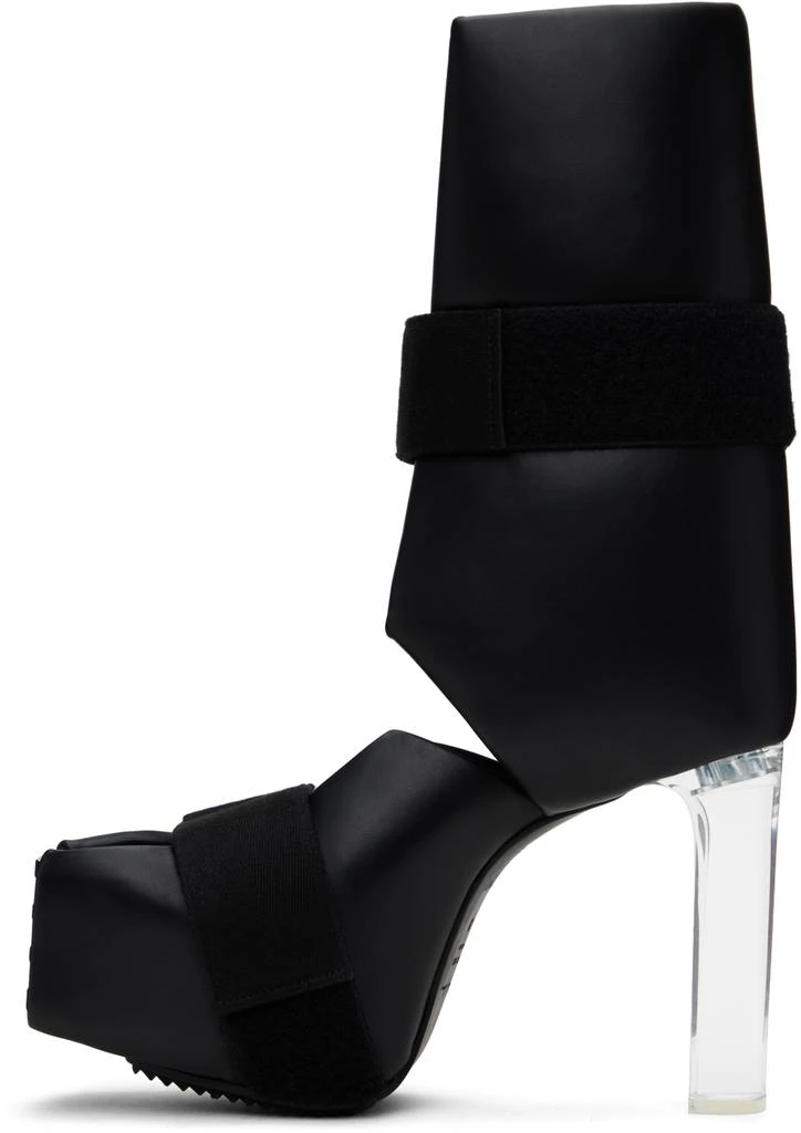 Rick Owens Black Splint Kiss Heels 3
