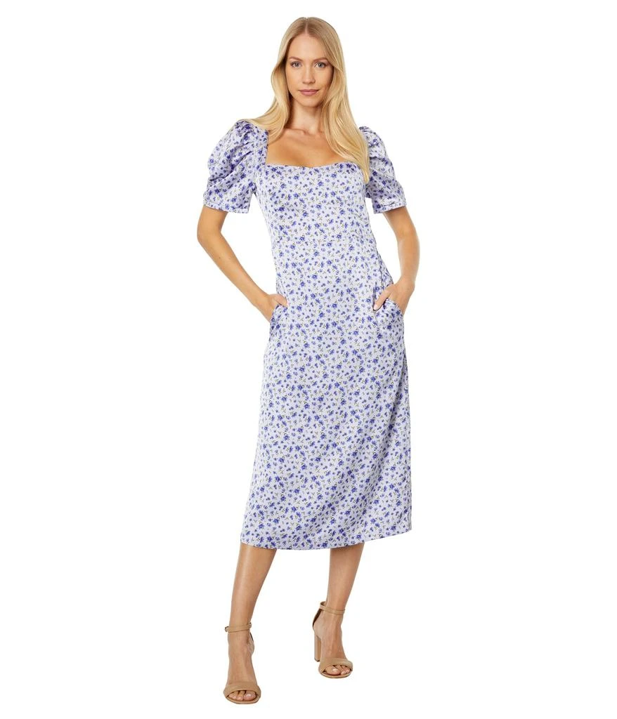 Lost and Wander Violetta Short Sleeve Midi Dress 1