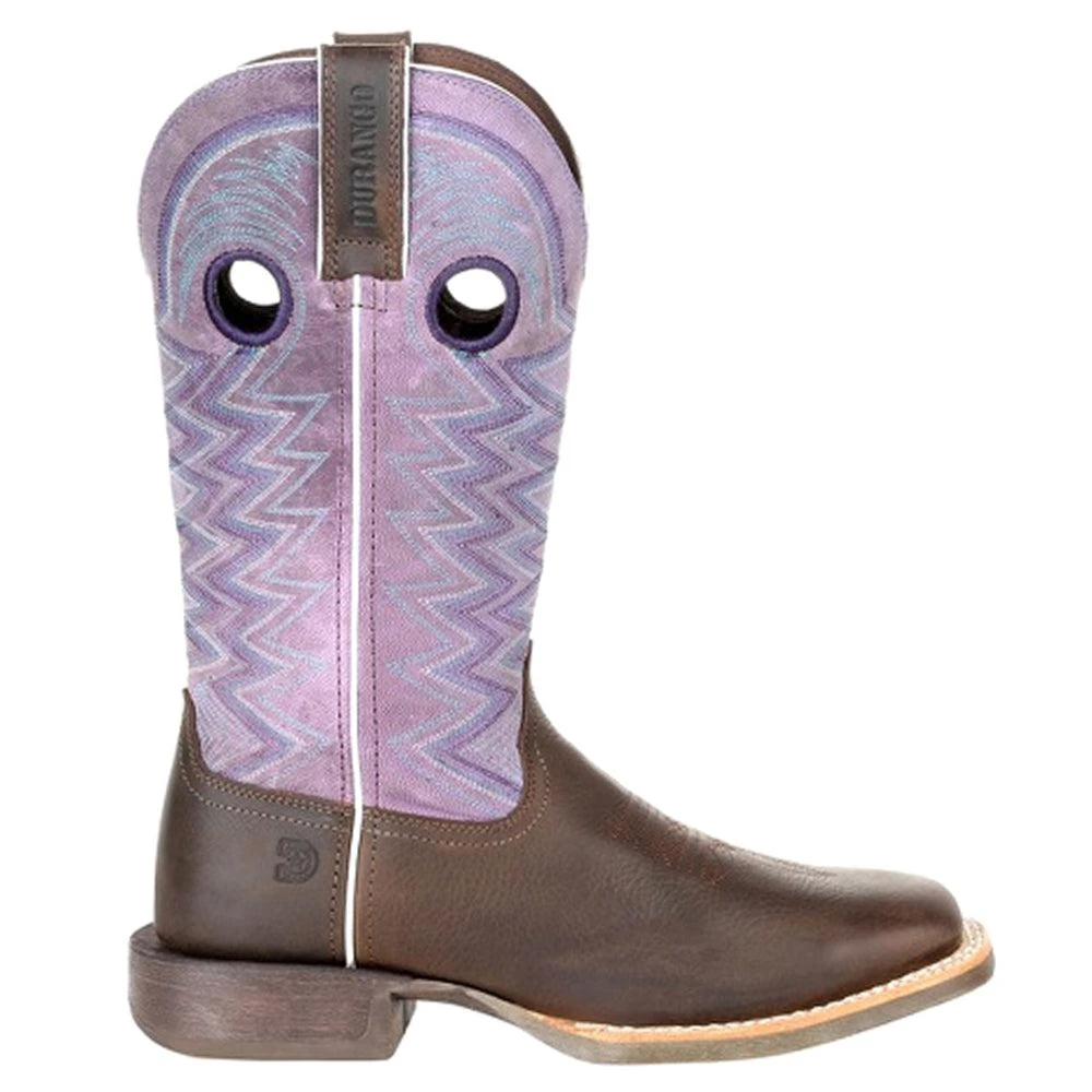 Durango Lady Rebel Pro Amethyst Western Square Toe Cowboy Boots 1