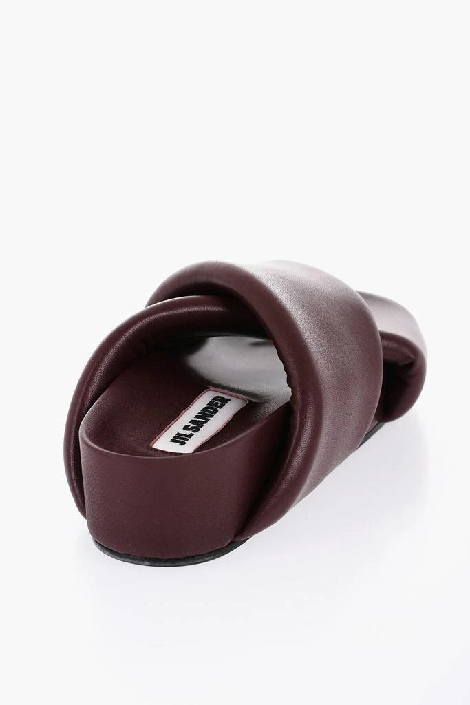 Jil Sander Jil Sander Criss Cross Designed Leather Sandals 2