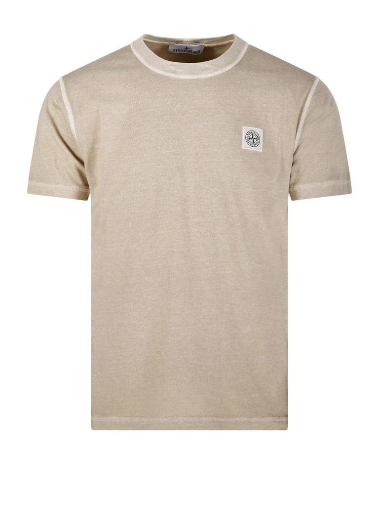 Stone Island Compass-motif Crewneck T-shirt 1