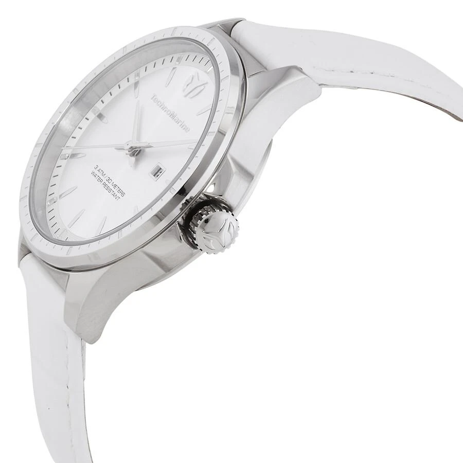 TechnoMarine MoonSun Date Quartz Silver Dial Ladies Watch TM-822039 2
