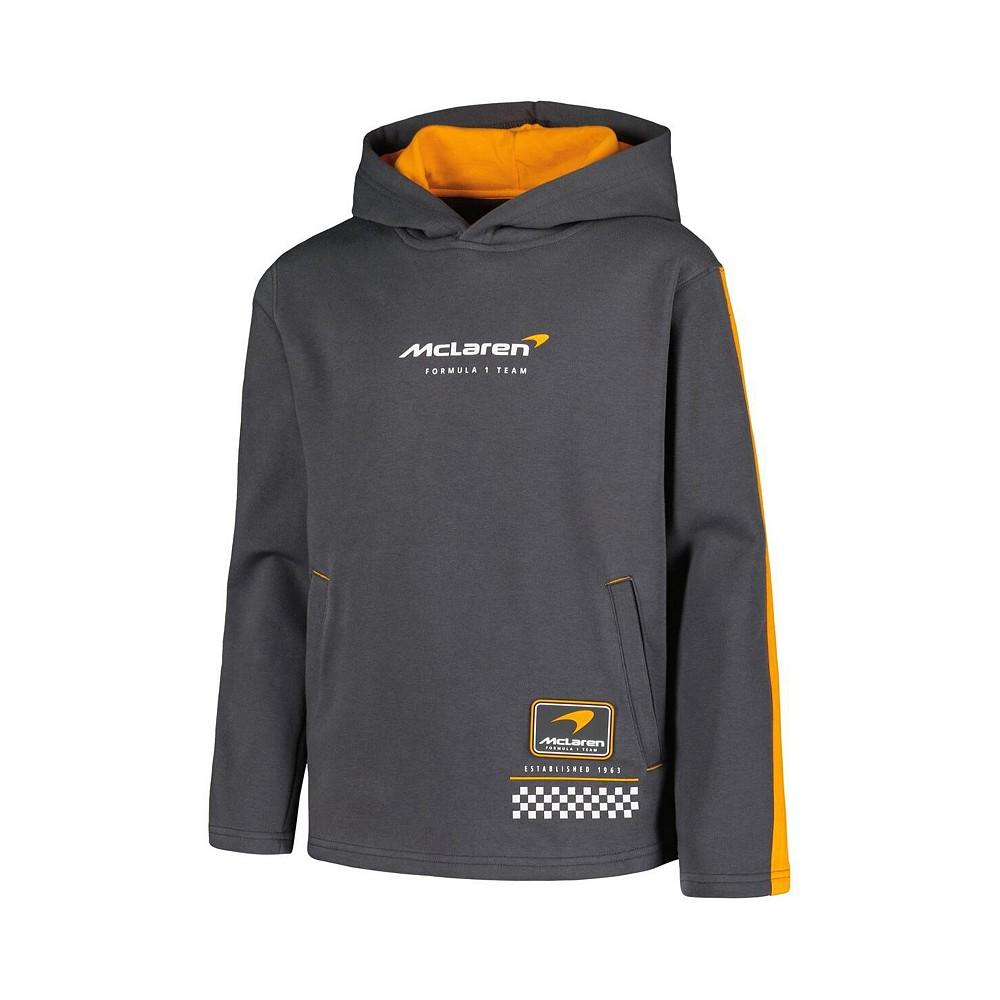 Outerstuff Big Boys Gray McLaren F1 Team French Terry Pullover Hoodie
