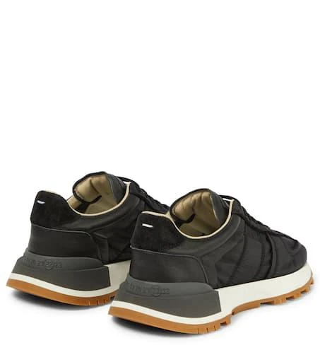 MAISON MARGIELA Nylon and suede sneakers 3