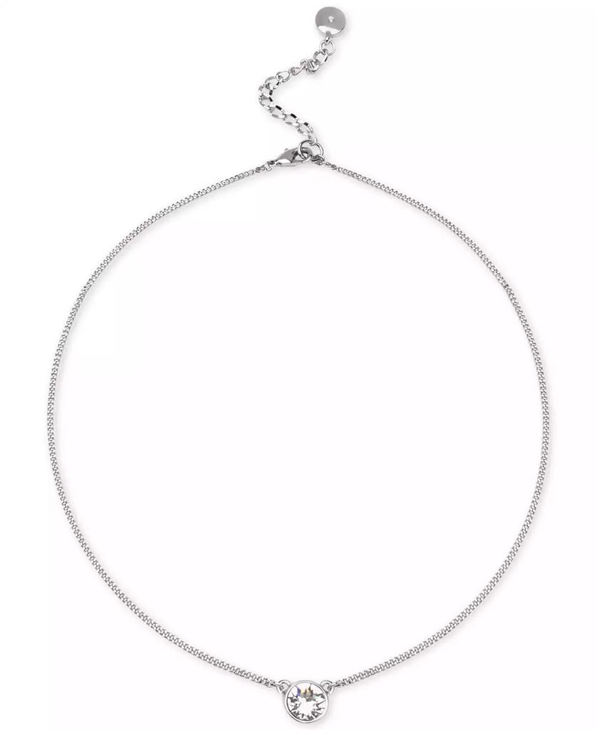 Givenchy Crystal Pendant Necklace, 16" + 2" Extender