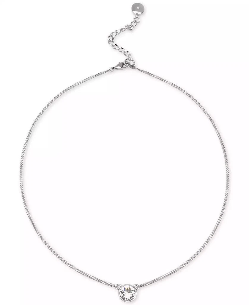 Givenchy Crystal Pendant Necklace, 16" + 2" Extender 2