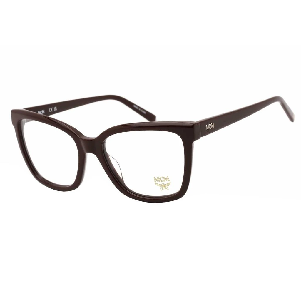 MCM MCM Women's Eyeglasses - Burgundy Square Plastic Full-Rim Frame | MCM2724 601 1