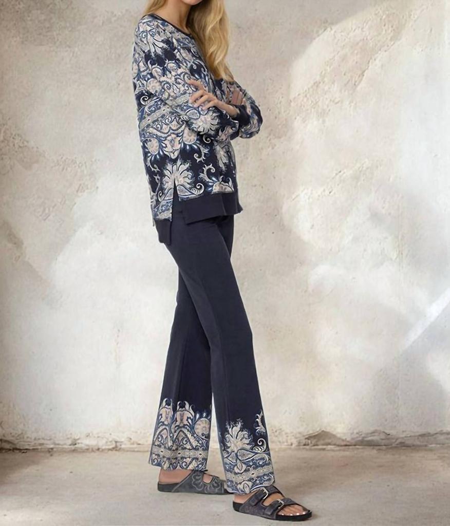 Johnny Was Johnny Was - ROMAN Paisley High Waist Flare Legging