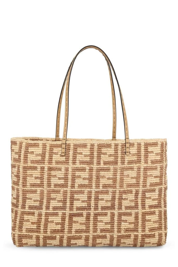 Fendi Fendi Large Roll FF Crochet Tote Bag 1