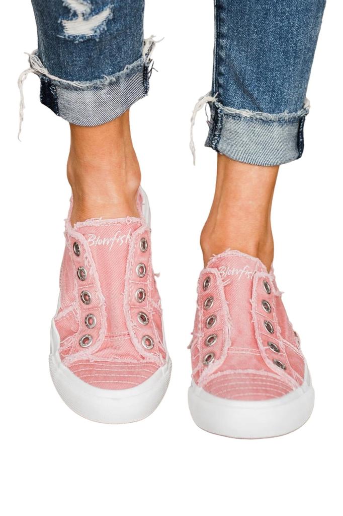 Blowfish Women's Play Sneakers In Dusty Pink
