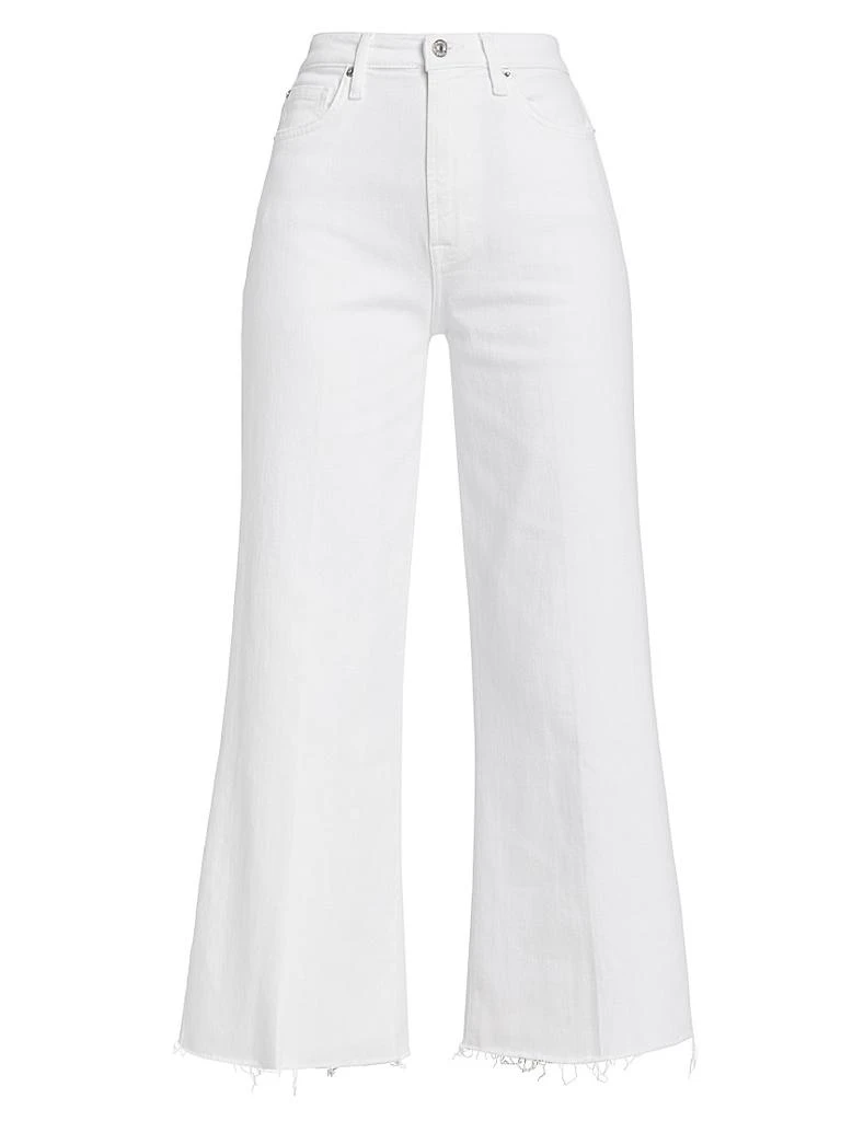 7 For All Mankind Jo Cropped Wide-Leg Jeans