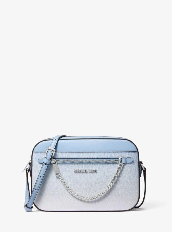Michael Kors Jet Set Large Ombré Signature Logo Crossbody Body 1