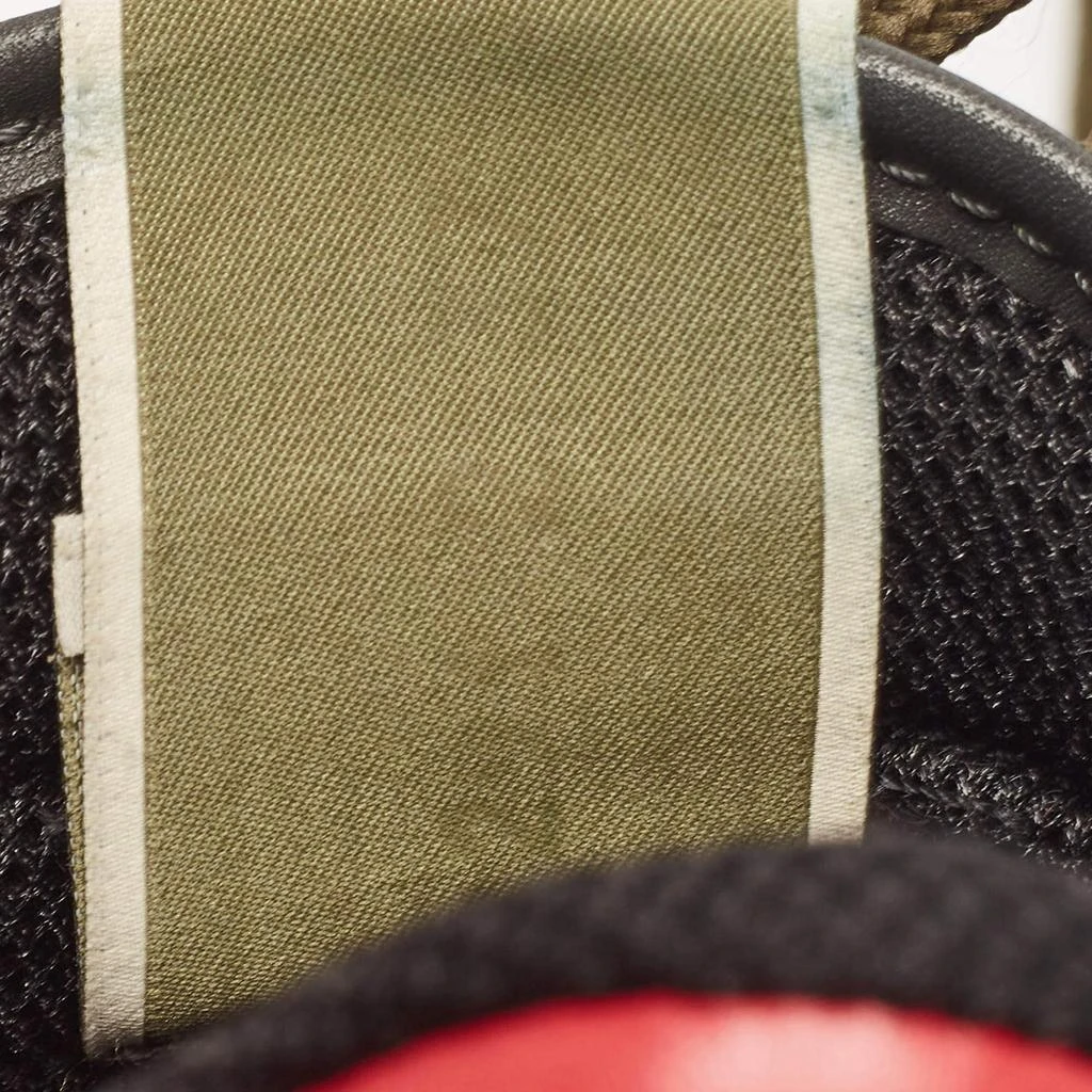 Valentino Valentino Multicolor Camouflage Print Canvas and Leather Rockrunner Sneakers Size 37 8