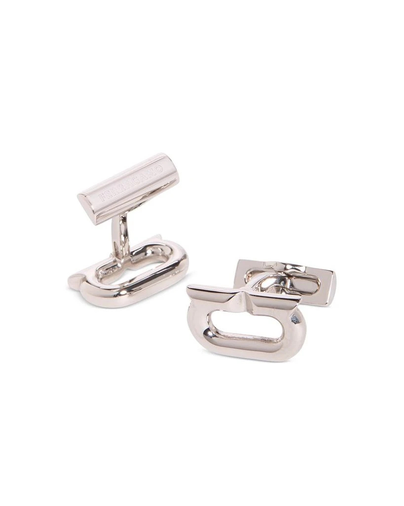 Salvatore Ferragamo Men
s Gancini Cufflinks 1