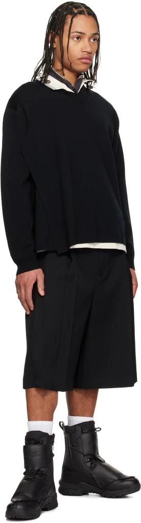 Craig Green Black Flag Knit Sweater 5