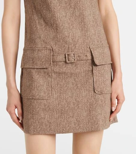 Staud Sheila belted midi dress 5