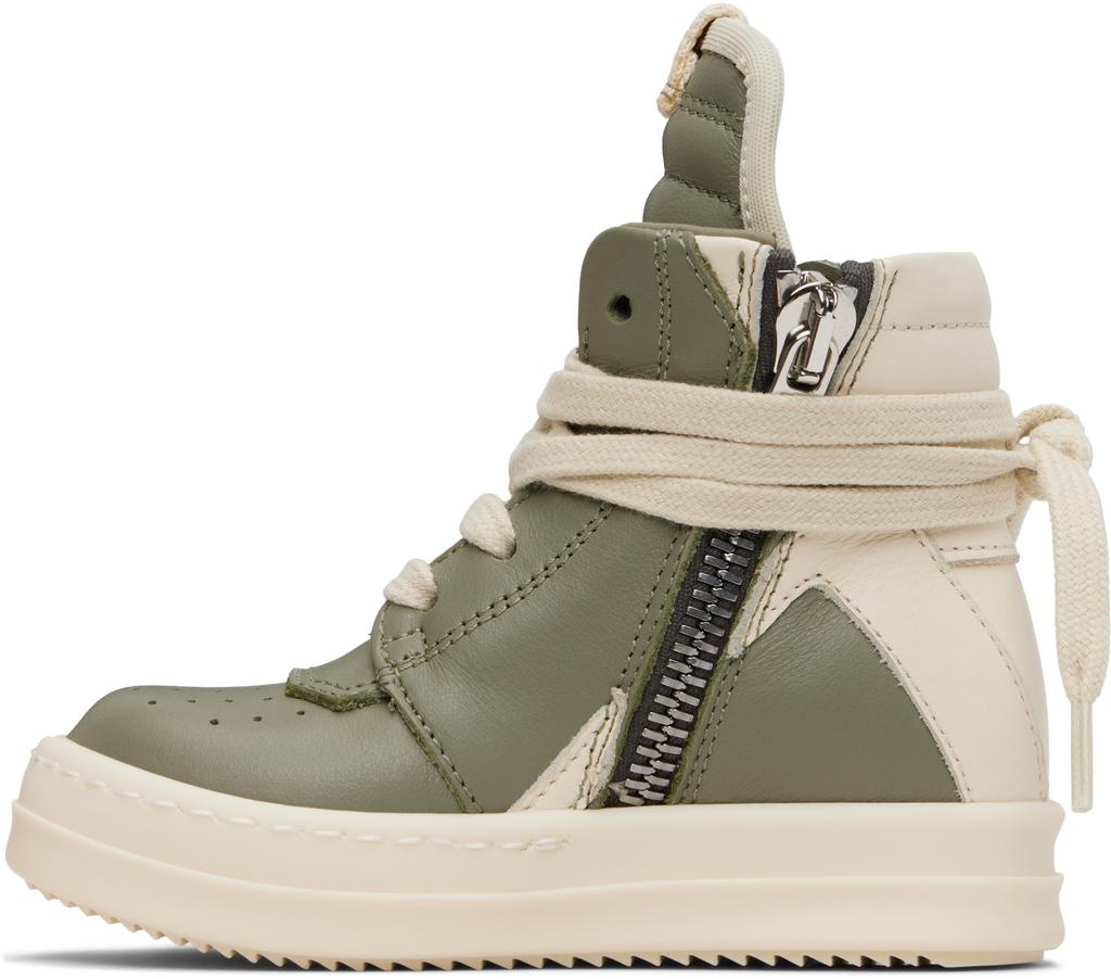 Rick Owens Baby Green Hollywood Babygeo Sneakers - Compare Prices