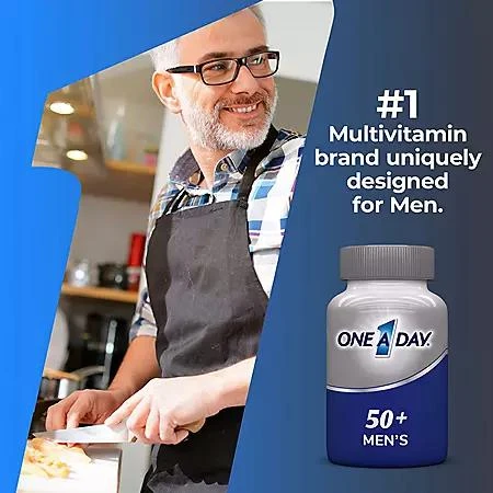 One A Day One A Day Men's 50+ Healthy Advantage Multivitamin Tablets 300 ct. 10