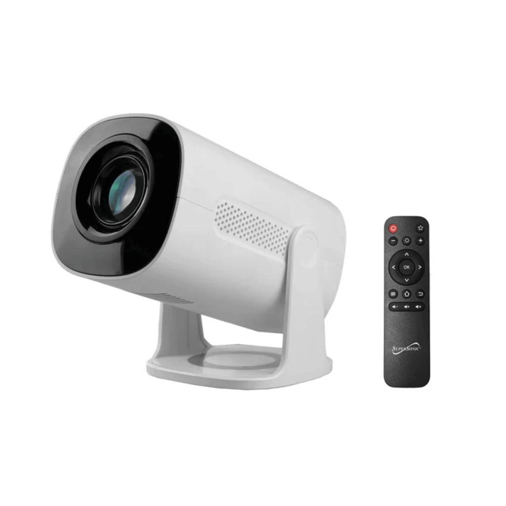 PROXXI Supersonic Smart WiFi Streaming Projector with Bluetooth 4