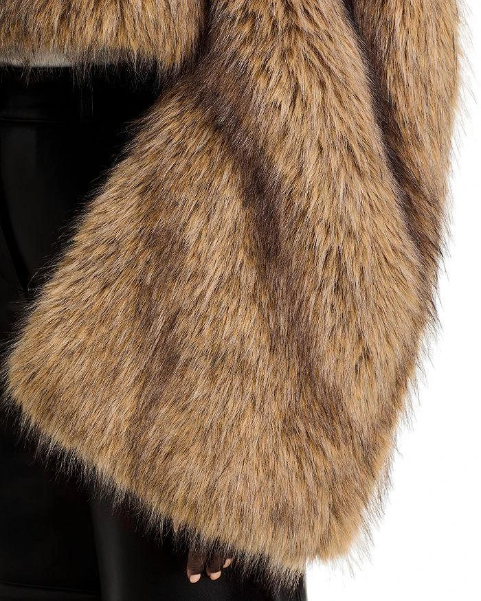 A.W.A.K.E. Mode Cropped Faux Fur Jacket 5