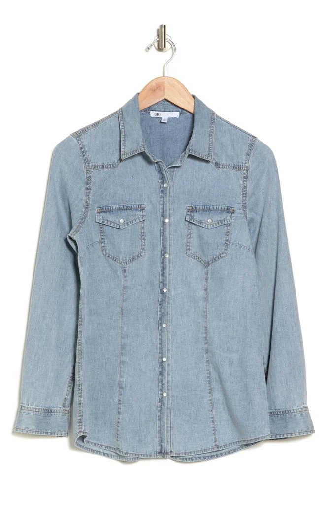 DR2 by Daniel Rainn Western Long Sleeve Denim Shirt 3