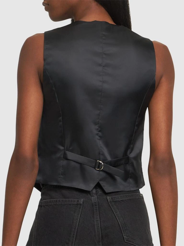 THE FRANKIE SHOP Gelso Lyocell Blend Waistcoat 2