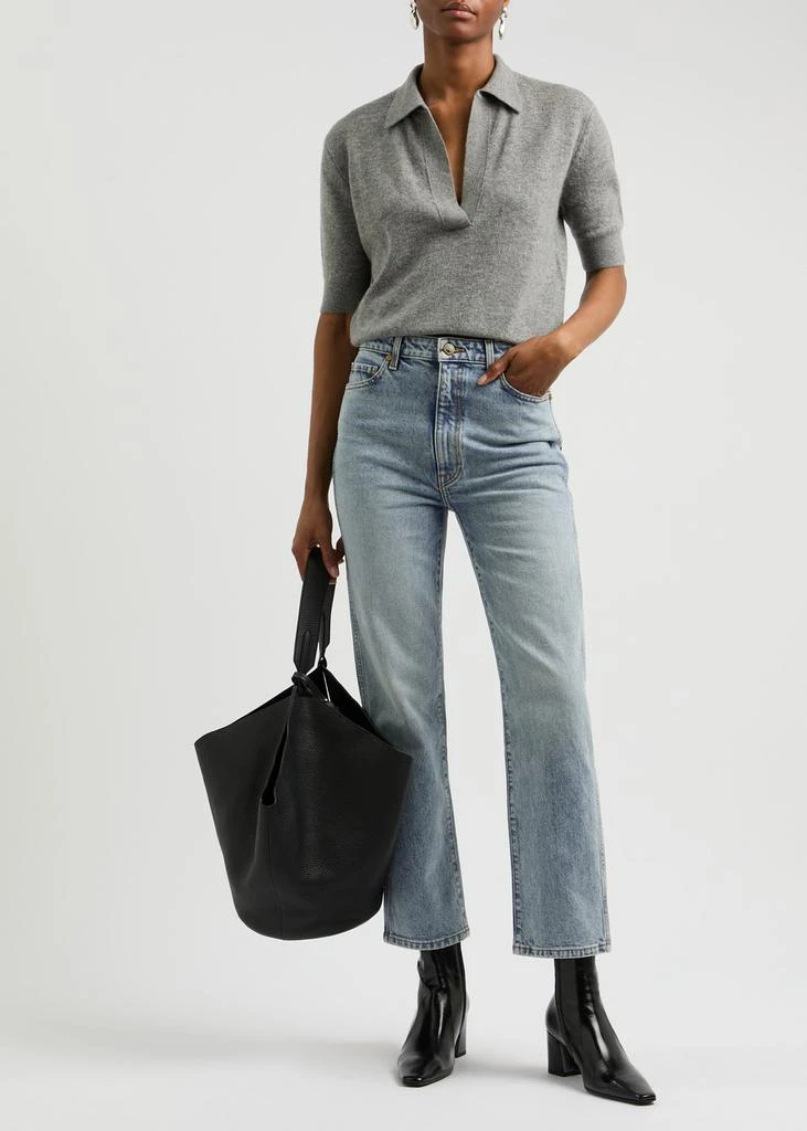 Khaite Abigail straight-leg jeans  4