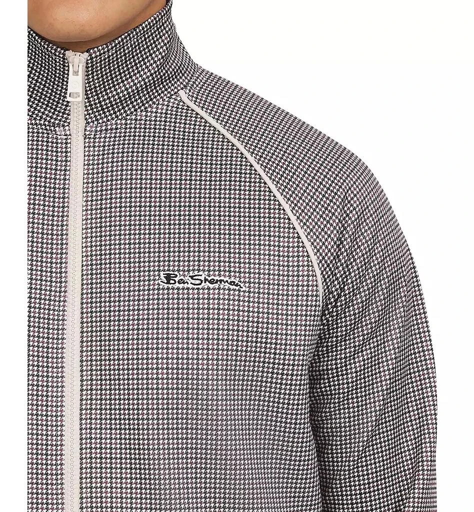 Ben Sherman Men's Houndstooth Track Jacket 3