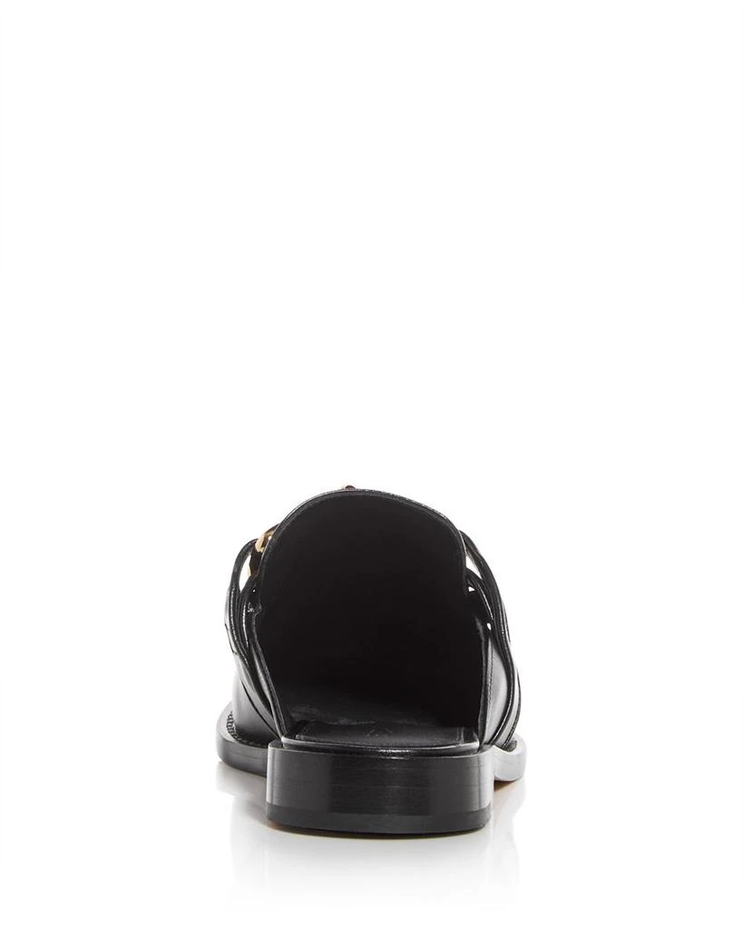 Bottega Veneta Women's Astaire Open Back Loafers 4