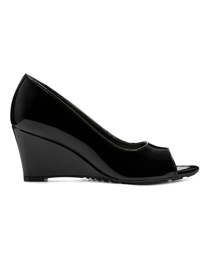Easy Spirit Women's Coleen Open-Toe Slip-On Dress Wedges 2