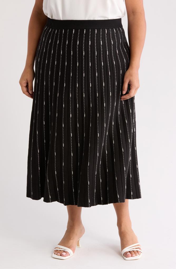Max Studio Midi Sweater Skirt