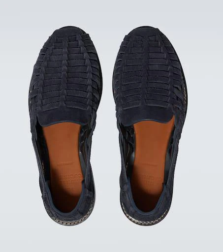 Brunello Cucinelli Woven suede loafers 4