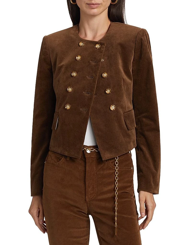 VERONICA BEARD Bentley Tailored Corduroy Jacket 3