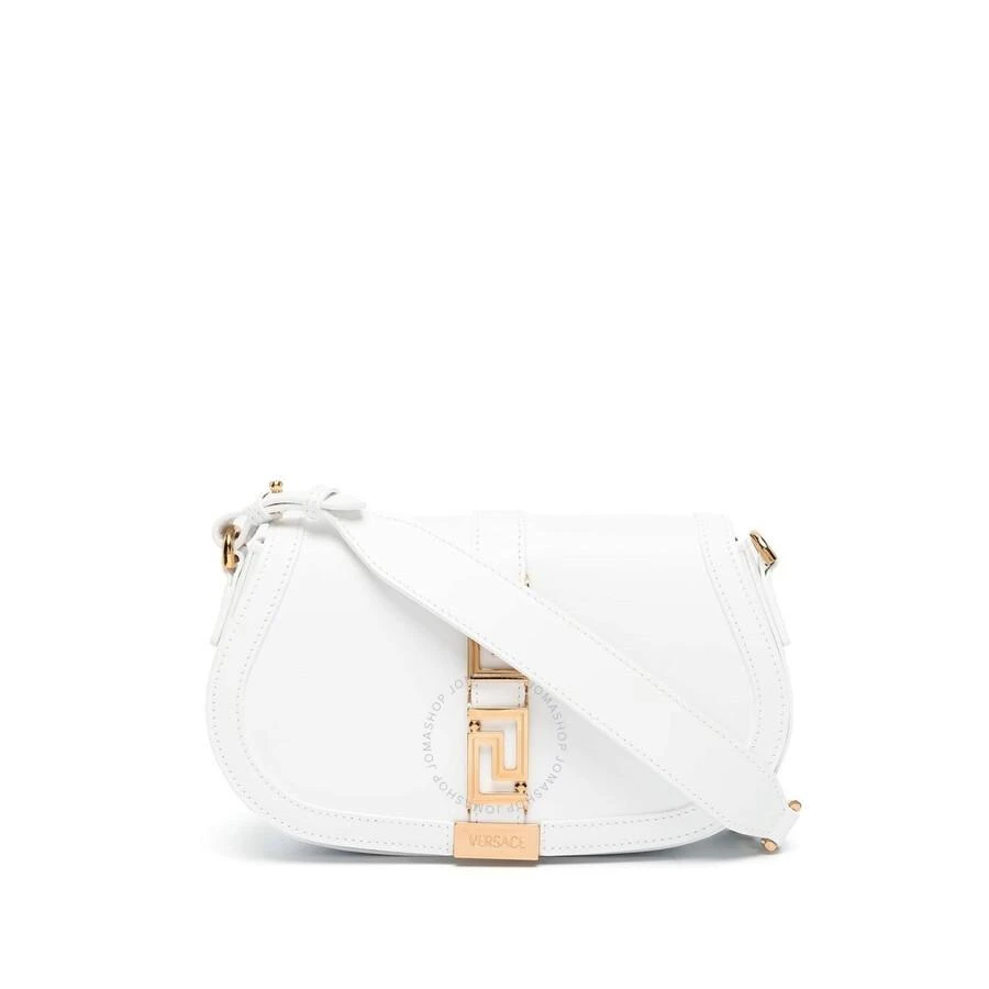 Versace Optical White Greca Goddess Shoulder Bag 2
