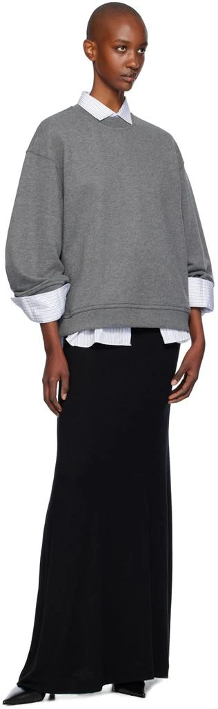 The Frankie Shop Gray Talia Sweatshirt 5