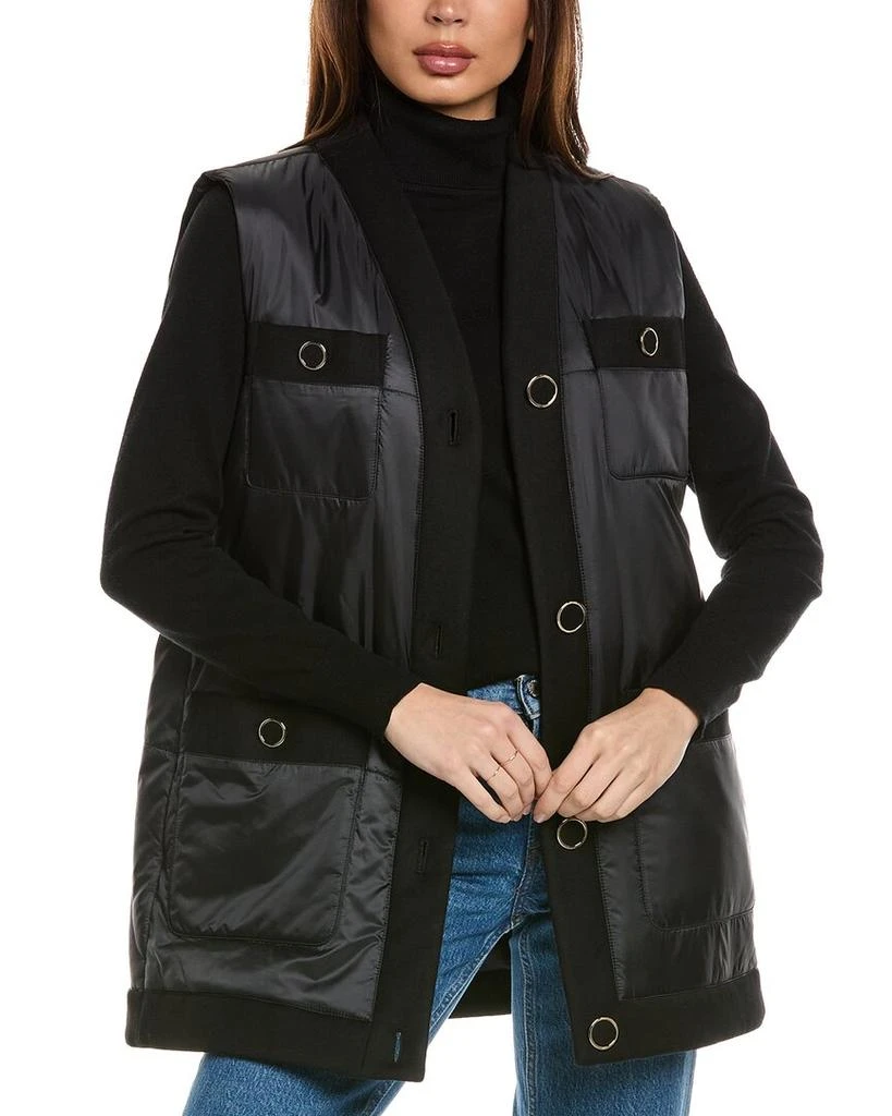 Lafayette 148 New York Patch Pocket Vest 1