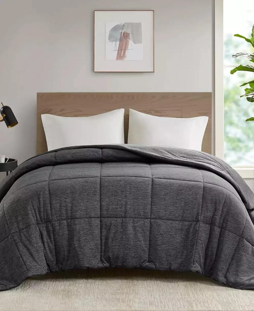Intelligent Design Comfort Cool Jersey Knit Oversized Down Alternative Comforter