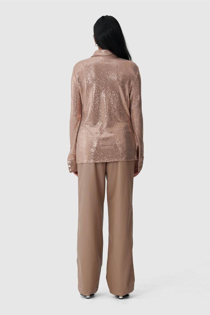 C/meo Collective After Dark Shirt In Rose Gold