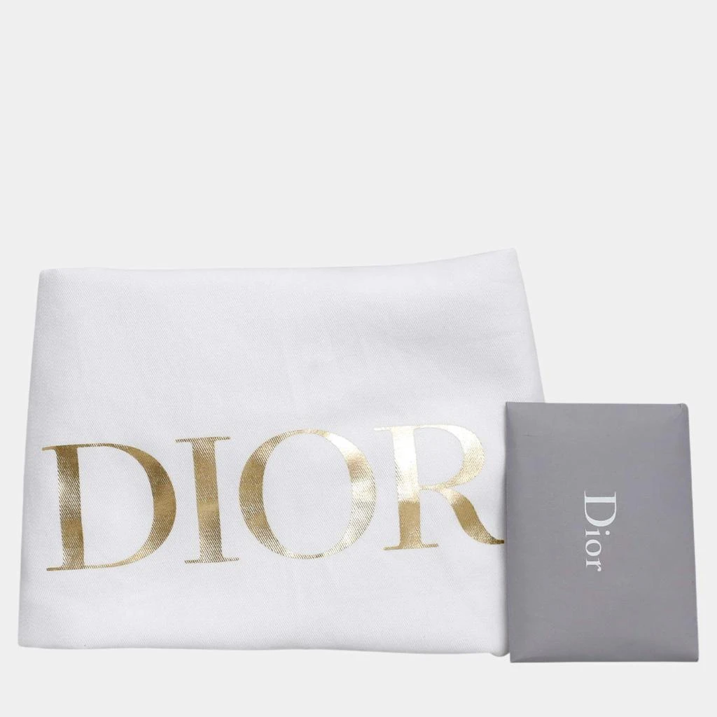 Dior Dior Soft Pink Canvas Embroidered Medium Book Tote Bag  7