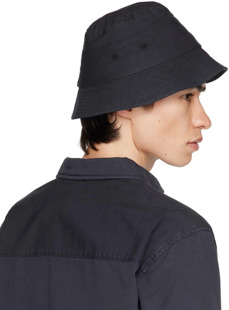 Norse Projects Navy Eco-Dye Bucket Hat 3
