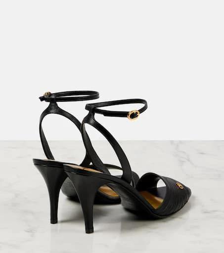 Valentino Ladycrush 85 embellished leather sandals 2