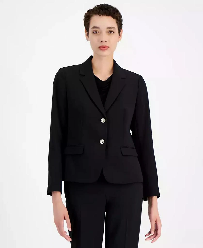 Kasper Two-Button Blazer, Regular and Petite 1