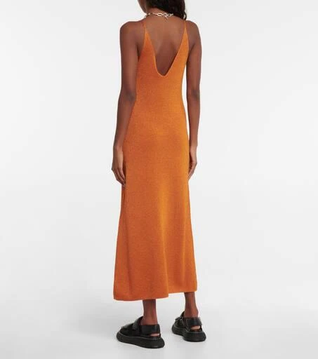 DODO BAR OR Metallic knit maxi dress 3
