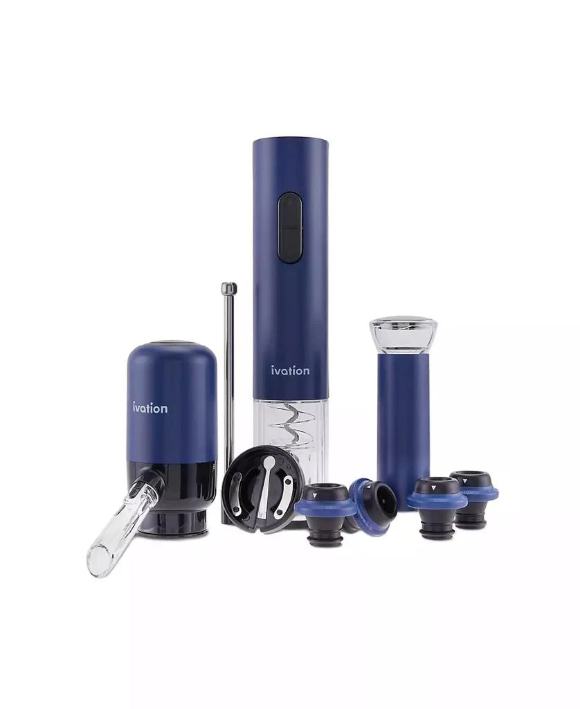 Ivation All-in-One Wine Gift Set - Wine Accessory Kit w/Bottle Opener 
More