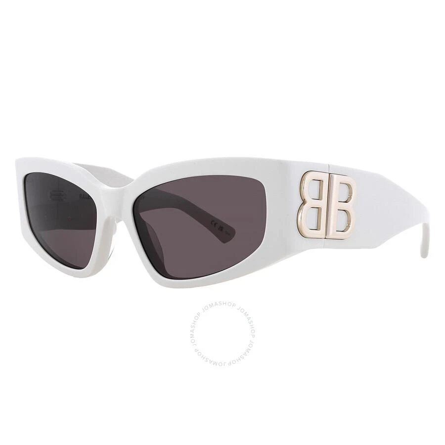 Balenciaga Grey Cat Eye Ladies Sunglasses BB0321S 010 57 2
