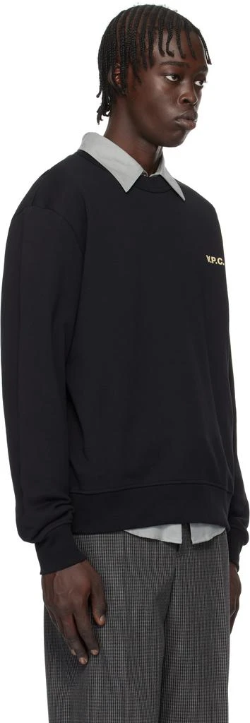 A.P.C. Black Boxy Petit 'VPC' Sweatshirt 2