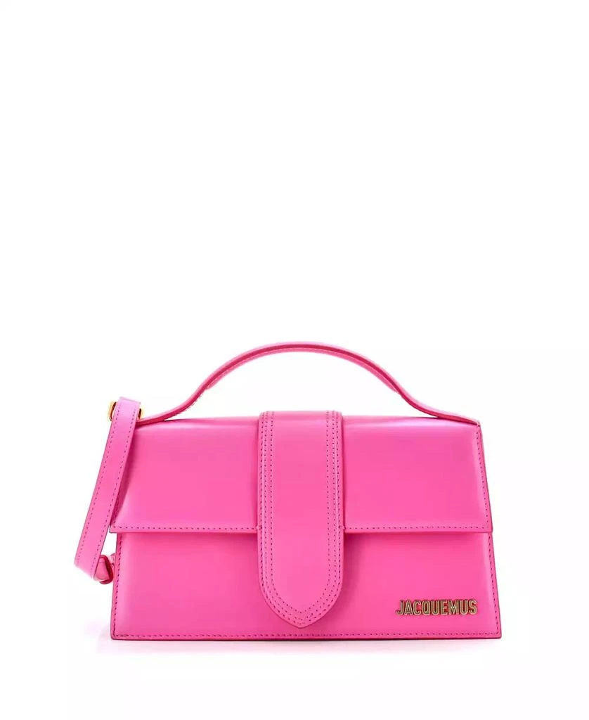 Pre-Owned Jacquemus Le Grand Bambino Flap Bag Leather