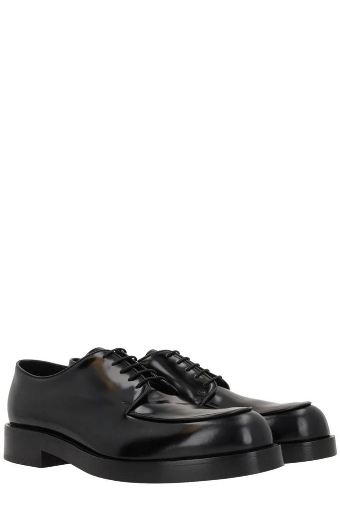 Prada Prada Almond Toe Derby Shoes 2