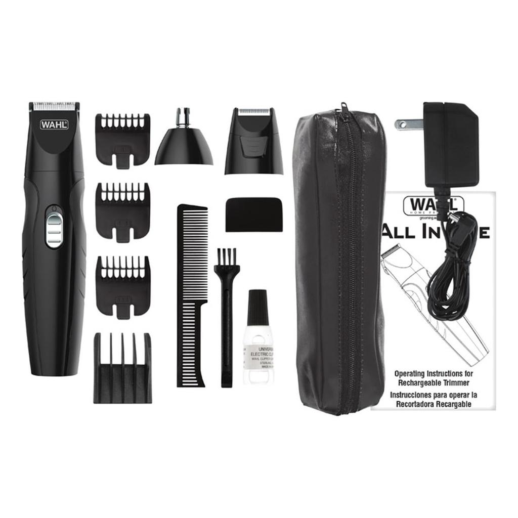 WAHL 6502835 All-in-One Beard Grooming System, Black