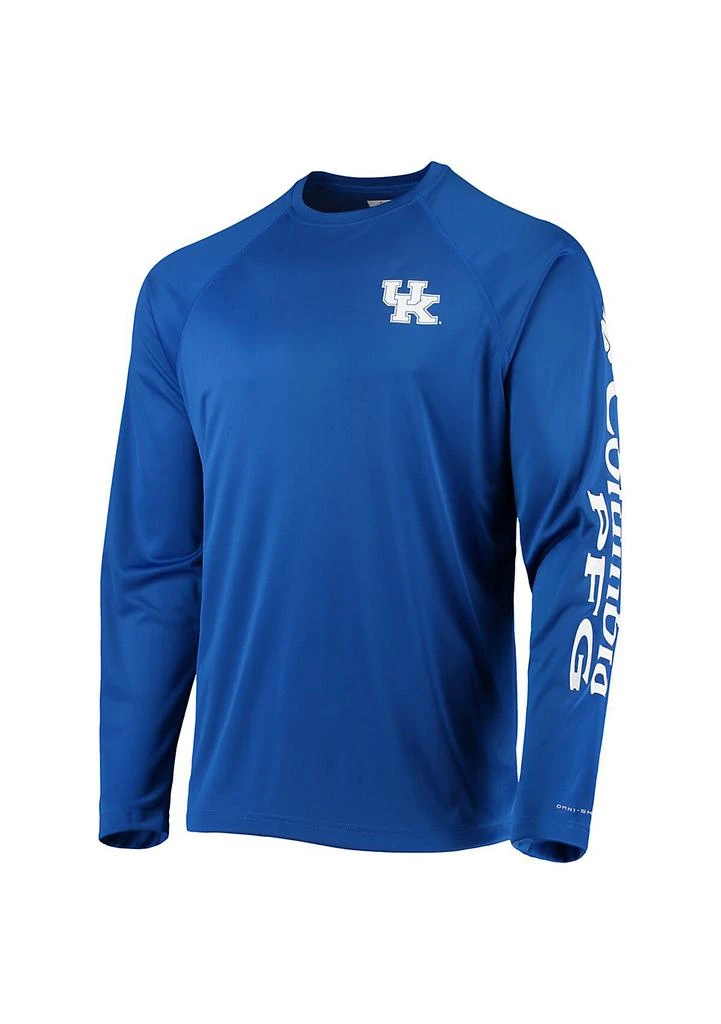 Columbia NCAA Kentucky Wildcats Terminal Tackle Omni-Shade Raglan Long Sleeve T-Shirt 2